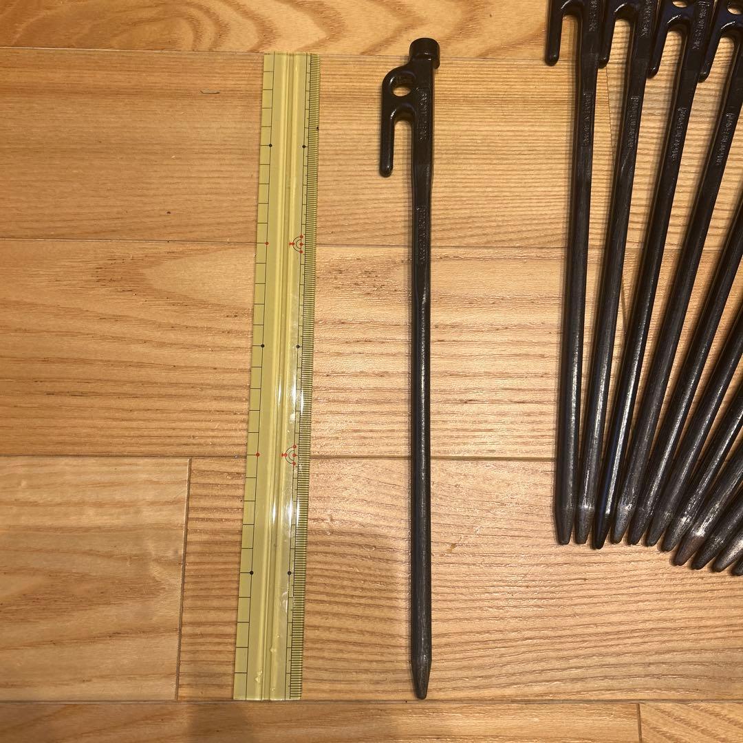 スノーピーク　ペグ12本とハンマーセット