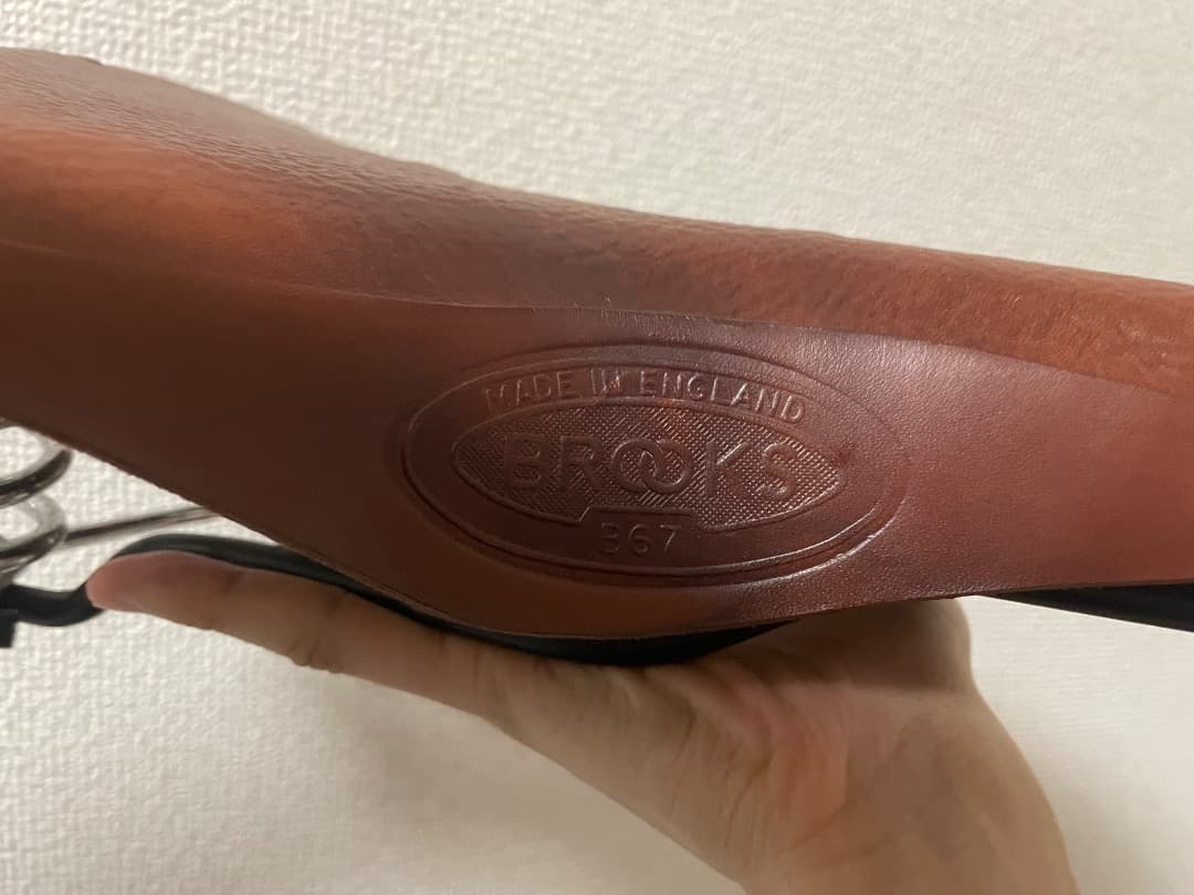 【美品】BROOKS B67 レザーサドル ハニー ブルックス
