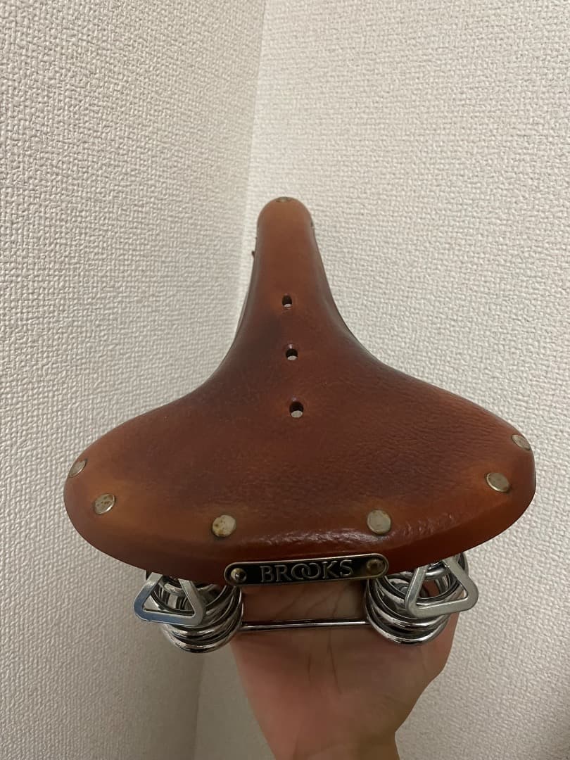 【美品】BROOKS B67 レザーサドル ハニー ブルックス