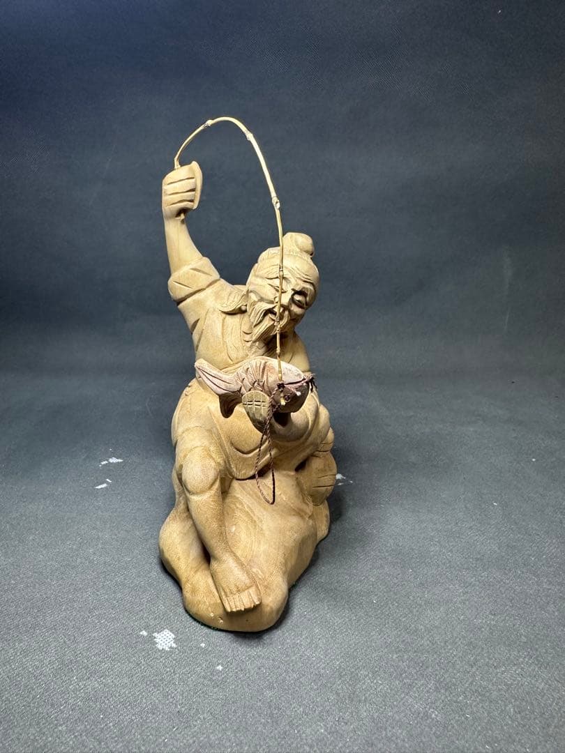 木彫り　骨董 木像　木製　仏教　密教　置物　骨董　アンティーク　魔除け　お守り