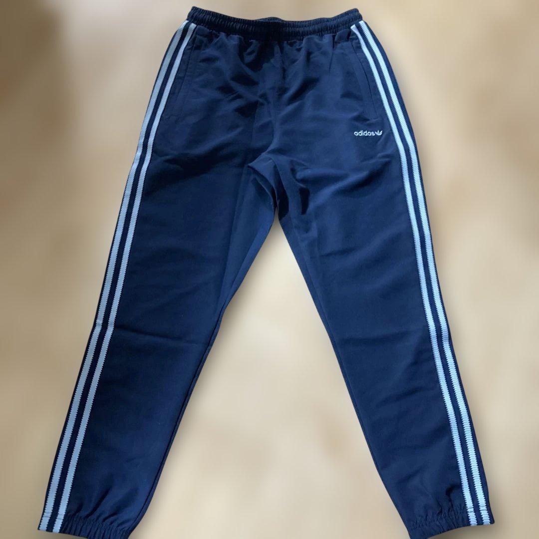 新品未使用タグ付きy2k常田大希adidasジャージトラックパンツネイビー×ブル