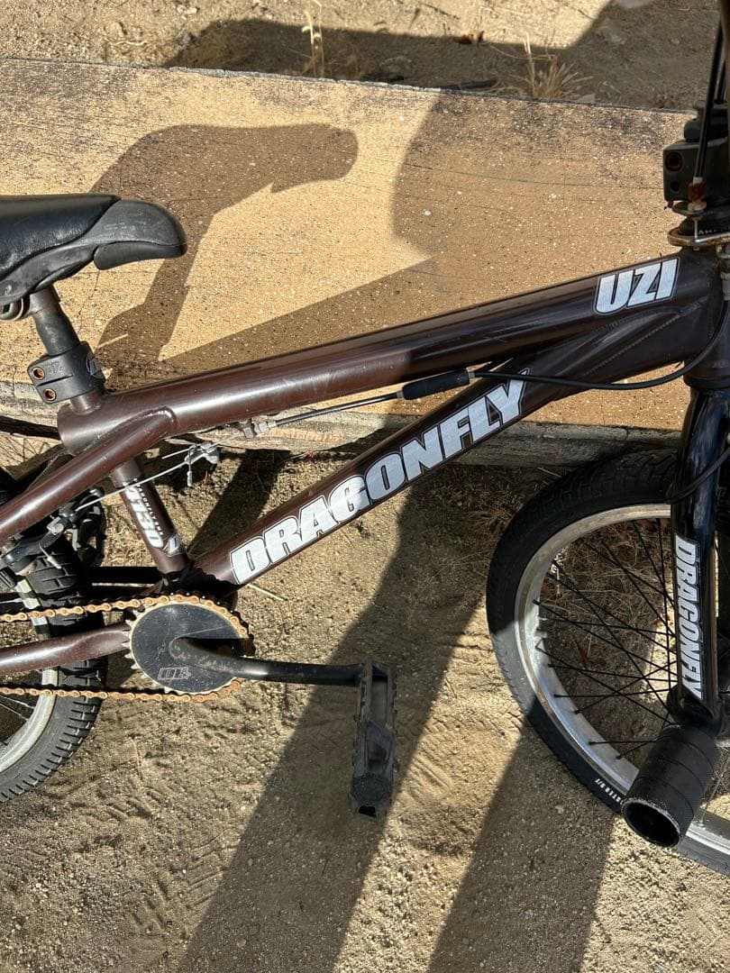 ドラゴンフライ　DRAGONFLY UZI ブラウン BMXバイク