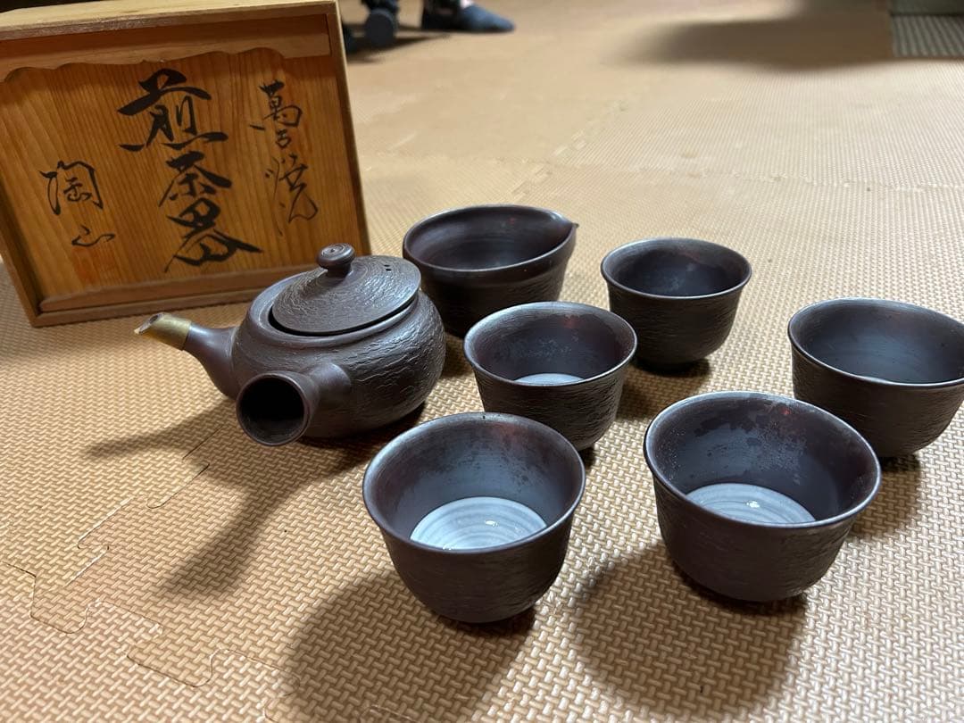 萬古焼　急須他セット