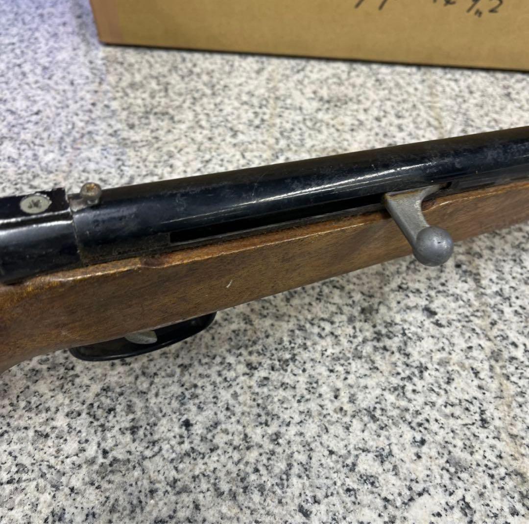 エアガン BS-52 ライフル 木製ストック 射的銃 モデルガン つづみ弾付き
