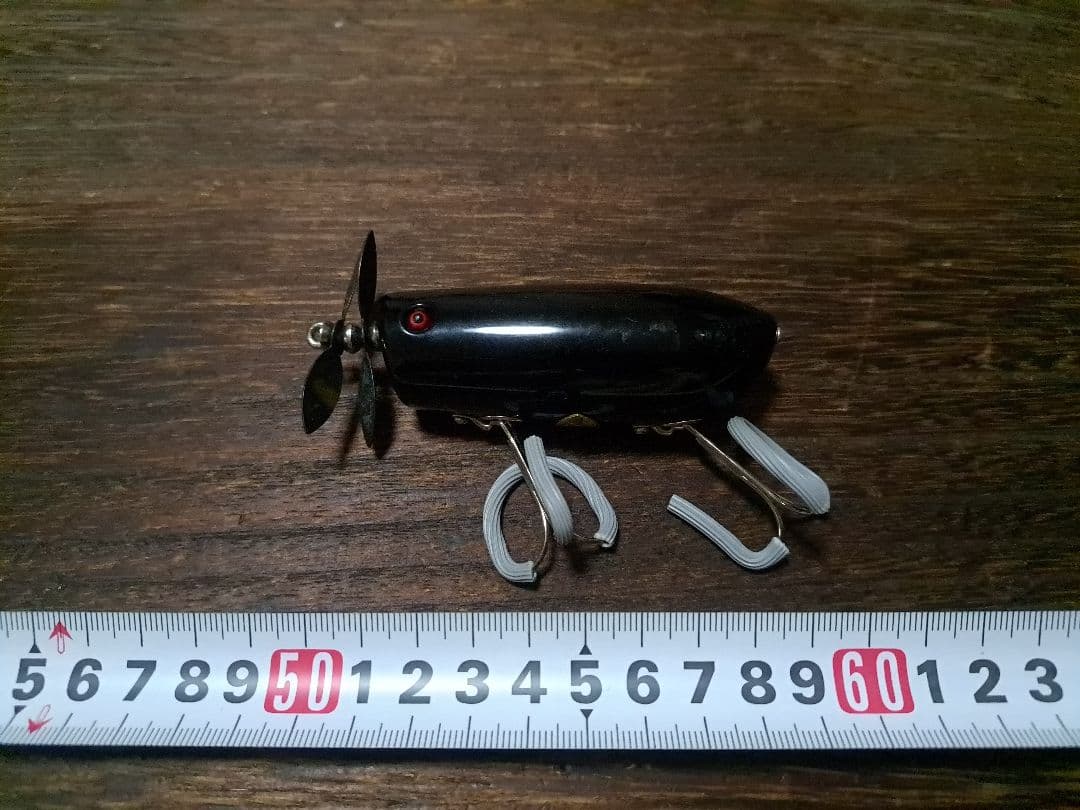 トップウォータージャンキー　ミルヘッドターキー　ブラック　レッドアイ