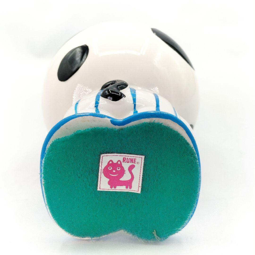 当時物 内藤ルネ ねこ 貯金箱 陶器製 RUNE レトロ 現状品