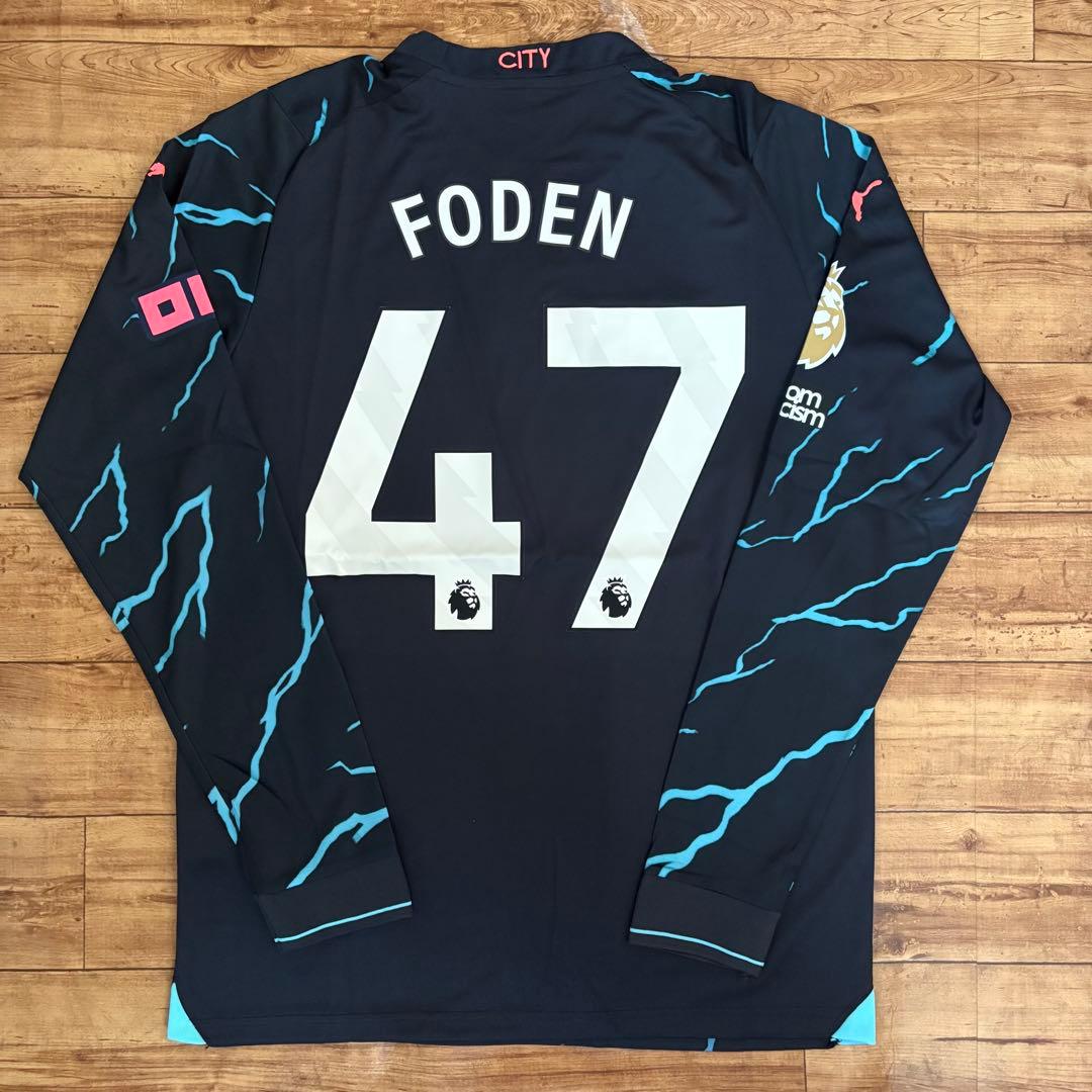 マンチェスターシティ 23-24 サード ユニフォーム No.47 フォーデン