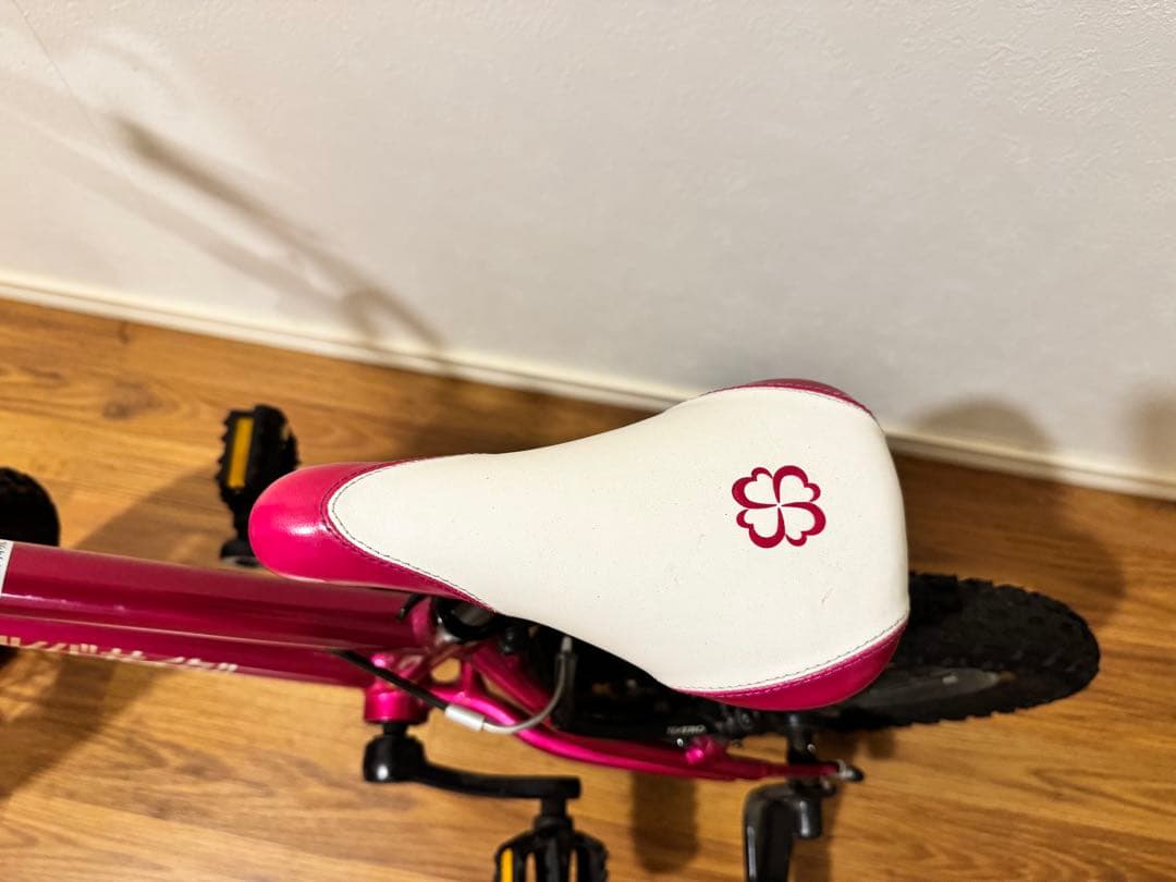 ⭐︎ヨツバサイクル YOTSUBA 14インチ ピンク 補助輪付き⭐︎引取り歓迎