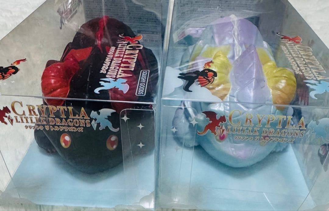 ☆スクイーズ☆ブルーム☆クリプトラリトルドラゴンズ☆ノア☆イリス‪☆2点セット‪