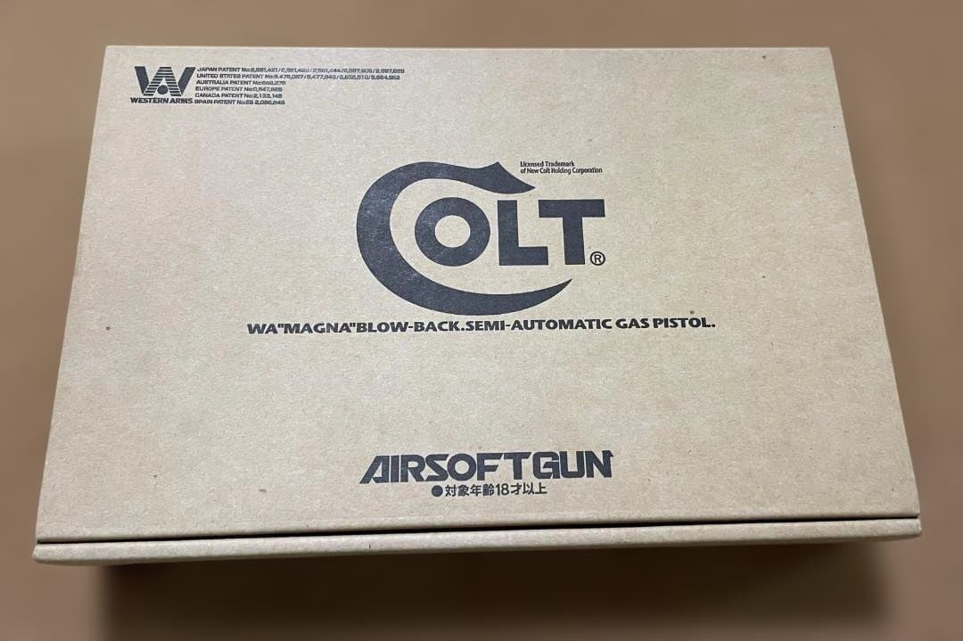 コルト COLT GOVERNMENT ガスガン　未使用