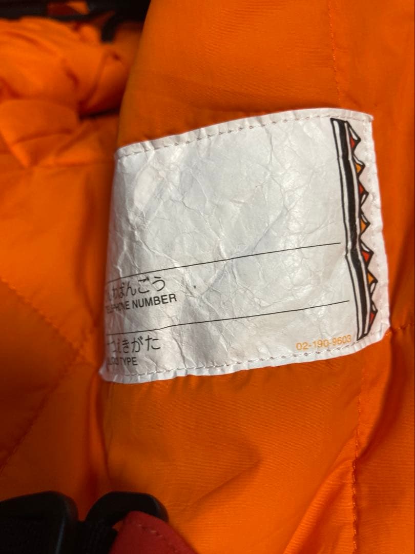 mont-bell 子供用ジャンプスーツ スノーウェア100 赤