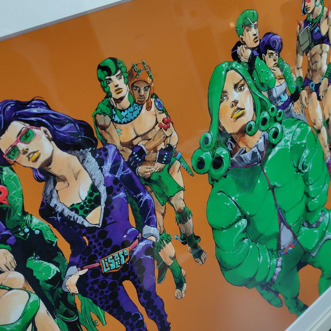 ジョジョの奇妙な冒険 複製原画 長崎 キーヴィジュアル ジョジョ展 冒険の波紋