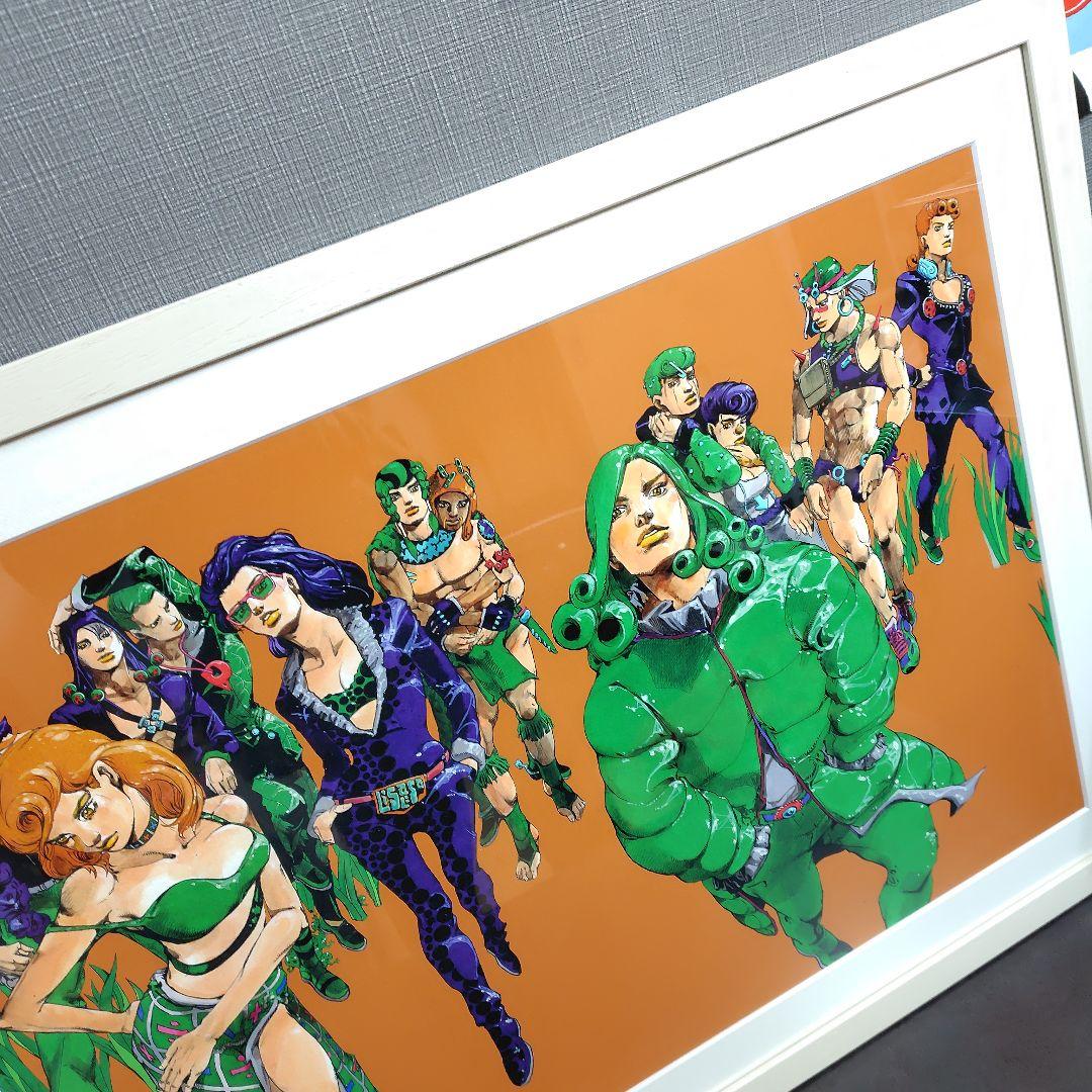 ジョジョの奇妙な冒険 複製原画 長崎 キーヴィジュアル ジョジョ展 冒険の波紋