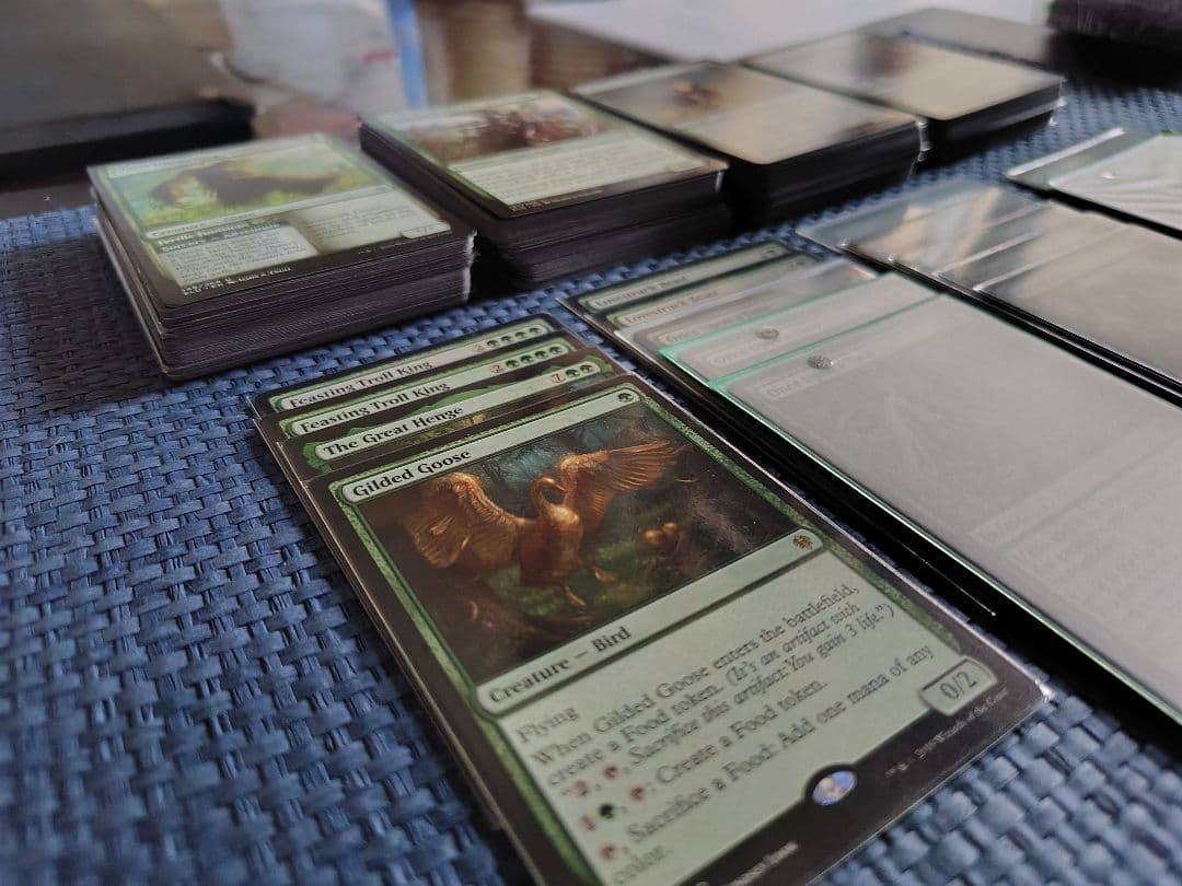 MTG エルドレインの王権 緑まとめ売り レア・神話レア込み デッキパーツ105