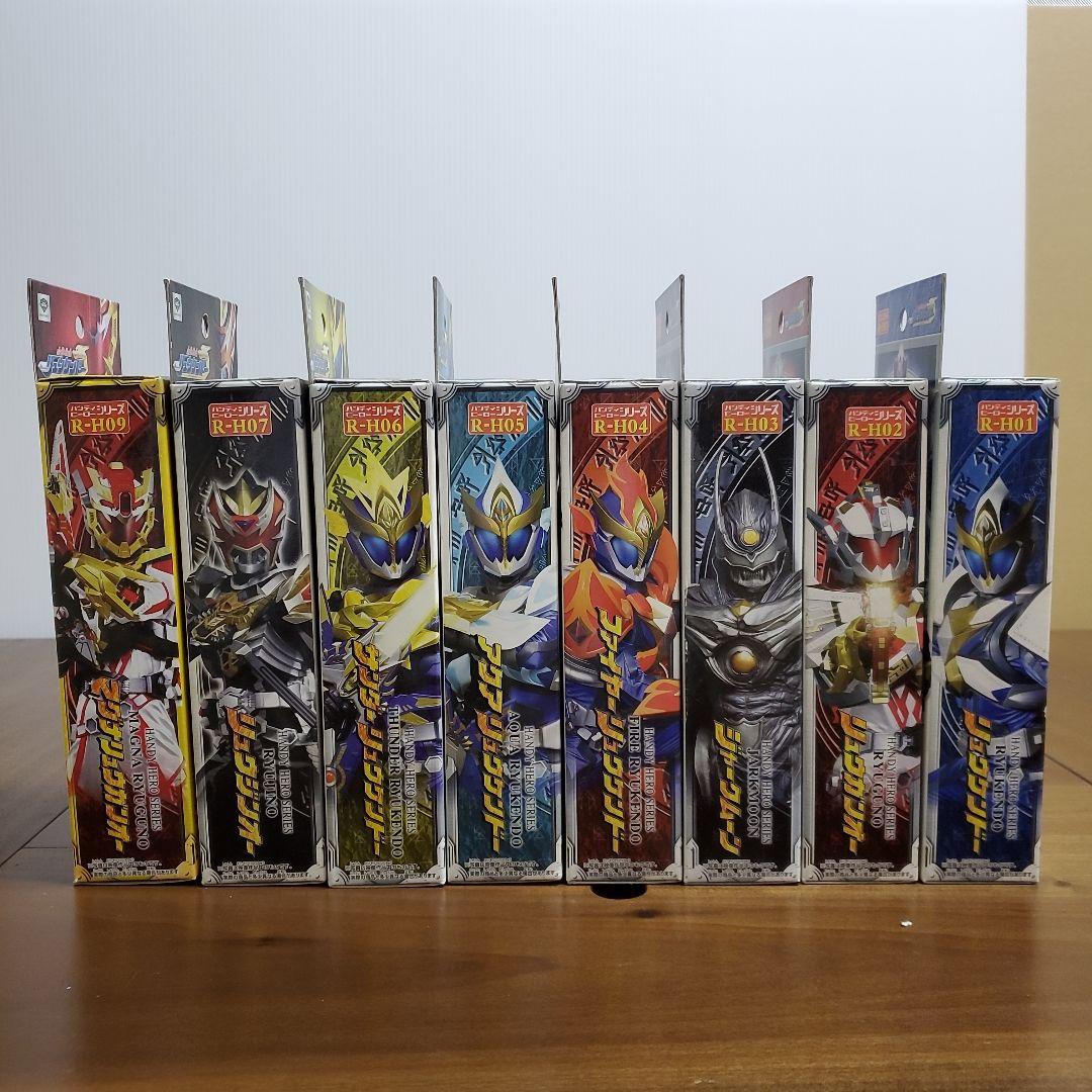 タカラ　リュウケンドー ソフビ　8個セット