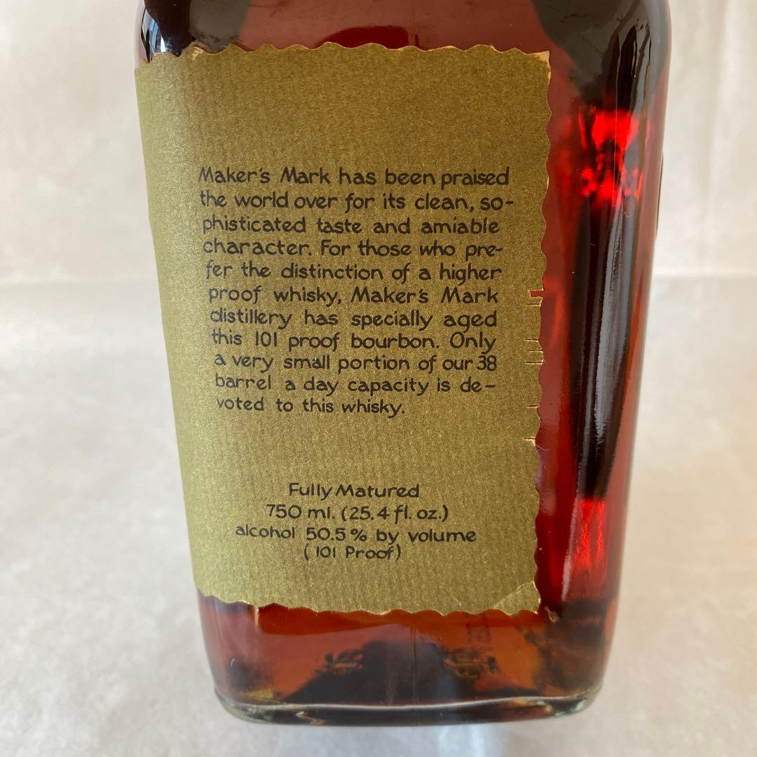 ［未開栓品］メーカーズマーク　ゴールドトップ Maker's Mark