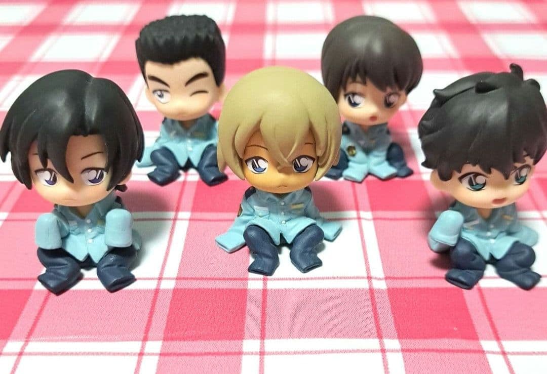 名探偵コナン サンデー限定 警察学校編 ちぢませ隊 5体セット