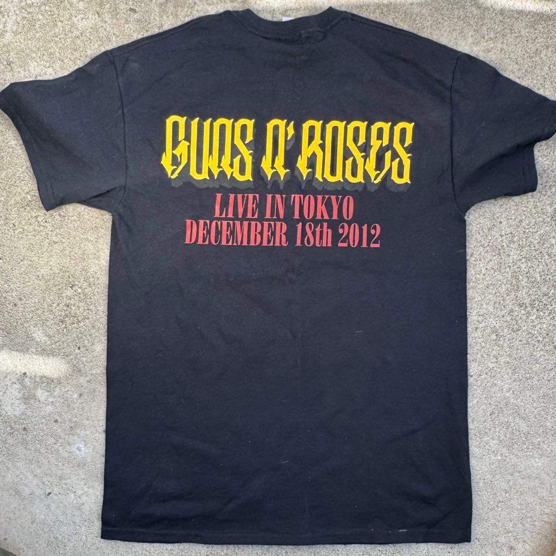 Guns N' Roses 2012年来日公演 オフィシャルTシャツ 新品未使用