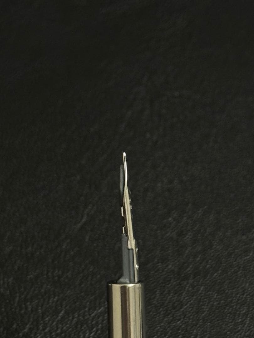 パイロット 万年筆 キャップレス 木軸 ブラック EF(極細字)