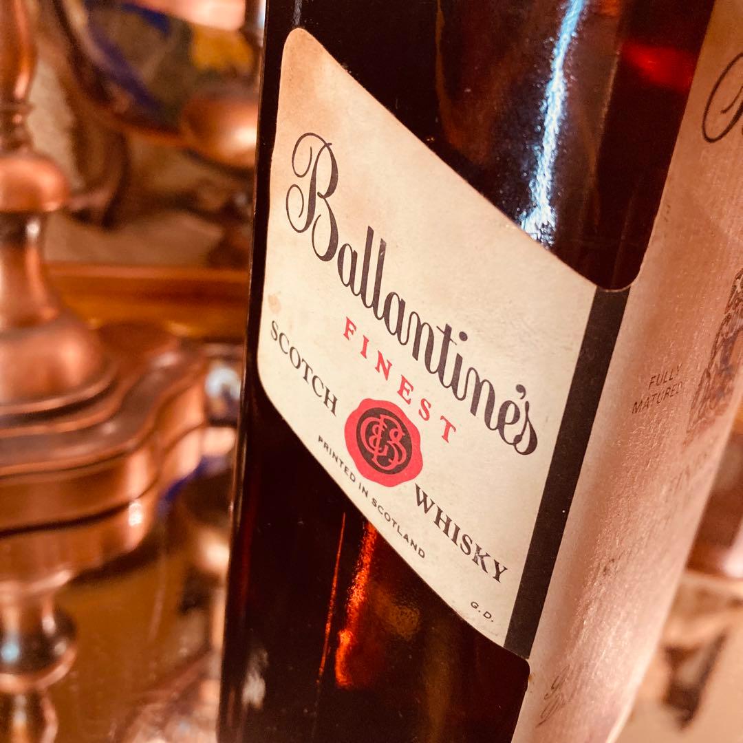 湯布院アンティーク未開封古酒バランタイン ファイネスト 特級750ml 43%