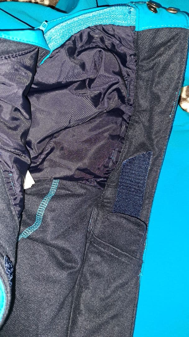 Salomon スキーウェア パンツ　レディース　スカイブルー