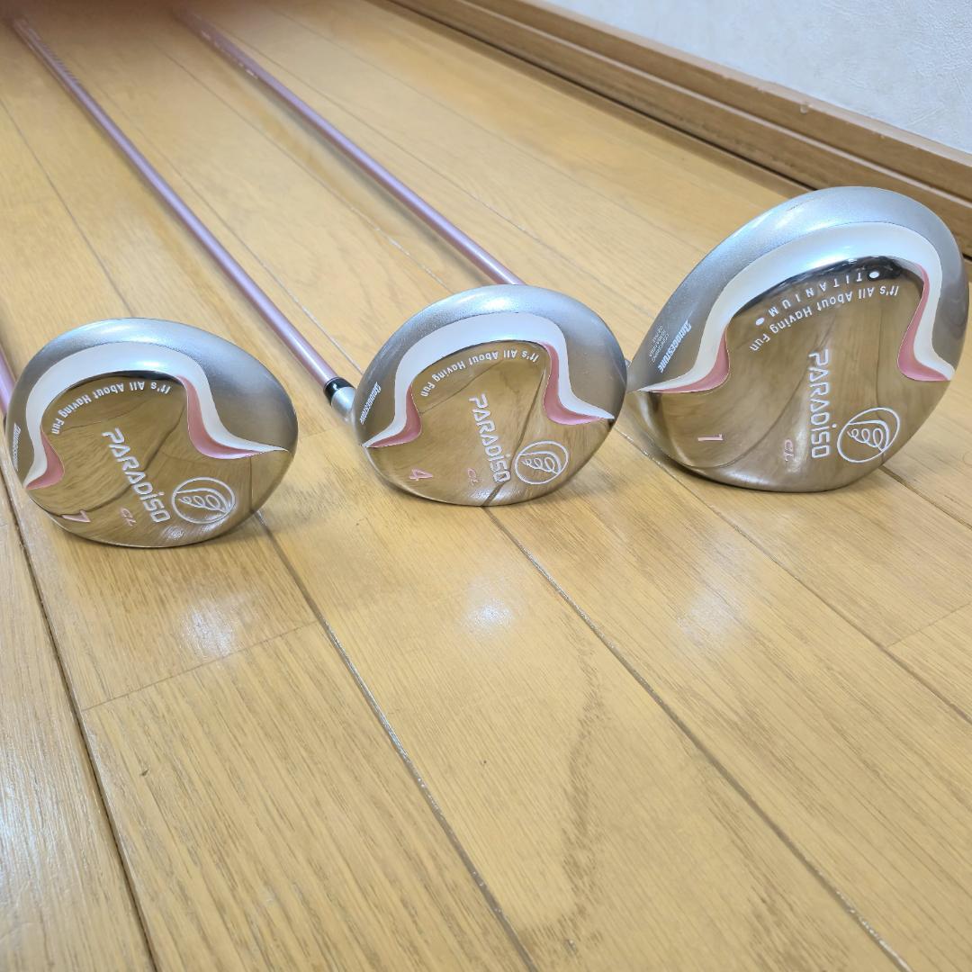 ブリヂストン PARADISO レディース ゴルフクラブ 11本セット 初心者向