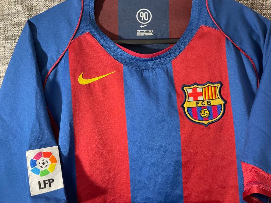 【正規品】バルセロナ　04/05 ホームレプリカ