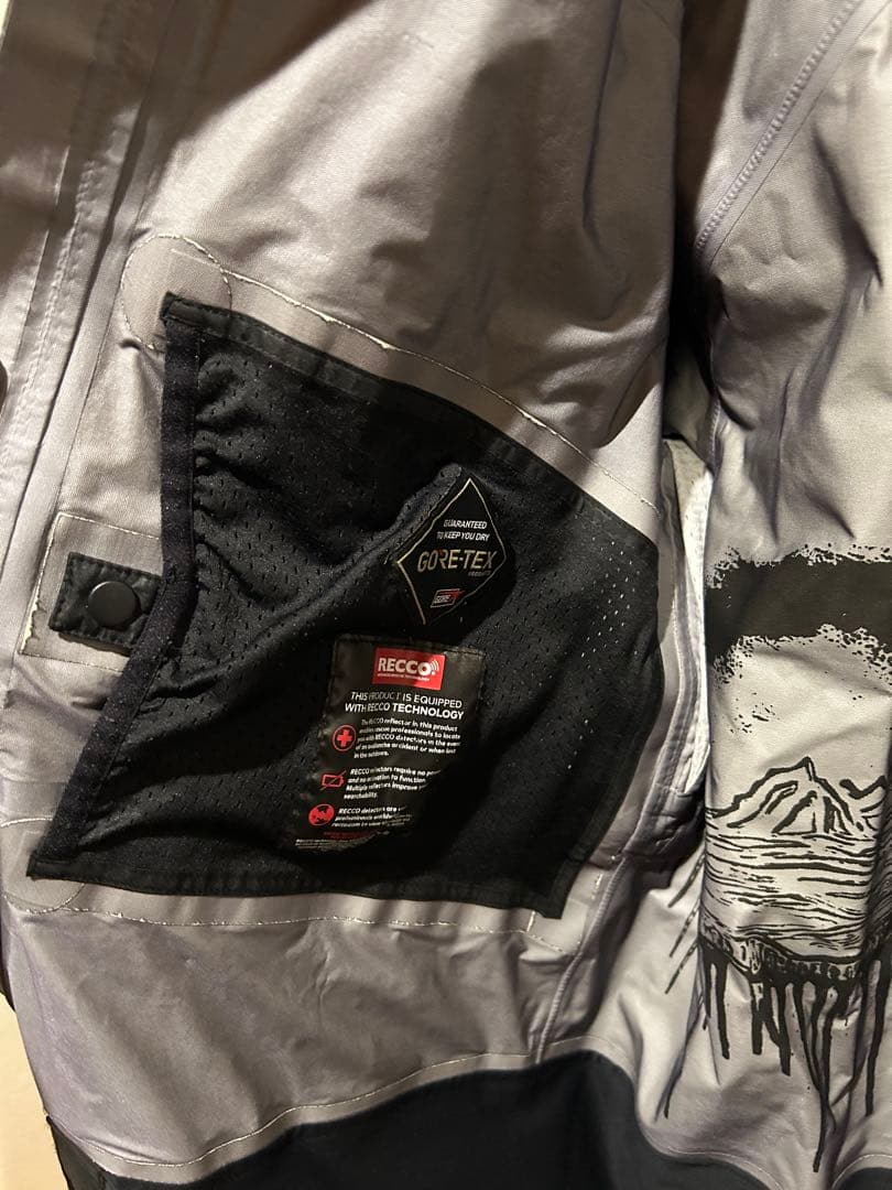 VOLCOM GUCH STRETCH GORE JKT BLK Mサイズ