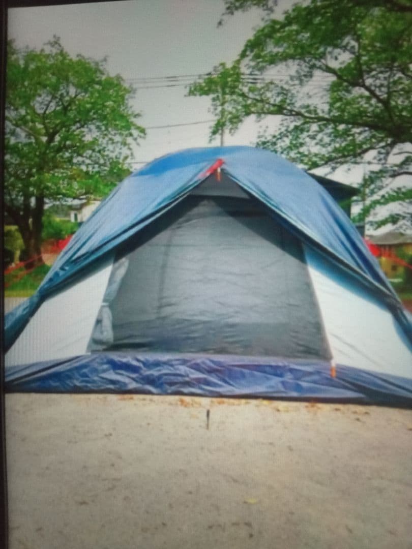 Coleman タフワイドドーム IV 限定カラー　グレー　マットセット付きです