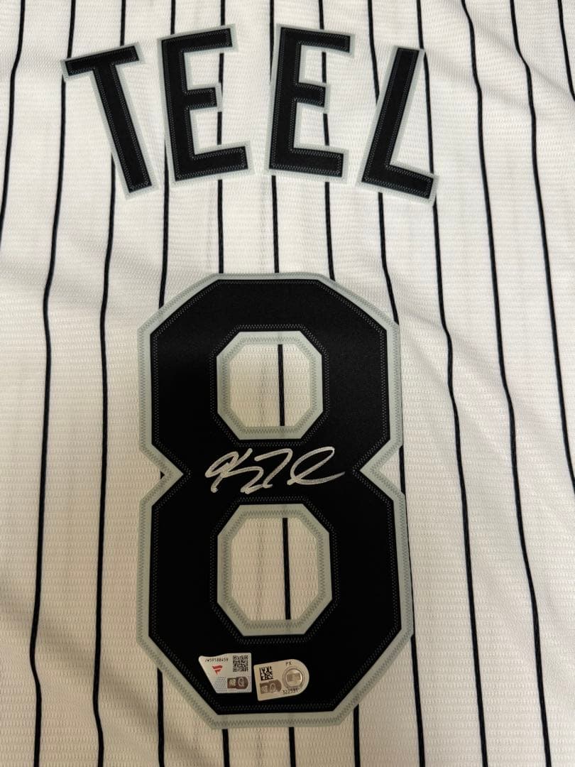 カイル・ティール 直筆サイン ユニフォーム Fanatics ホワイトソックス