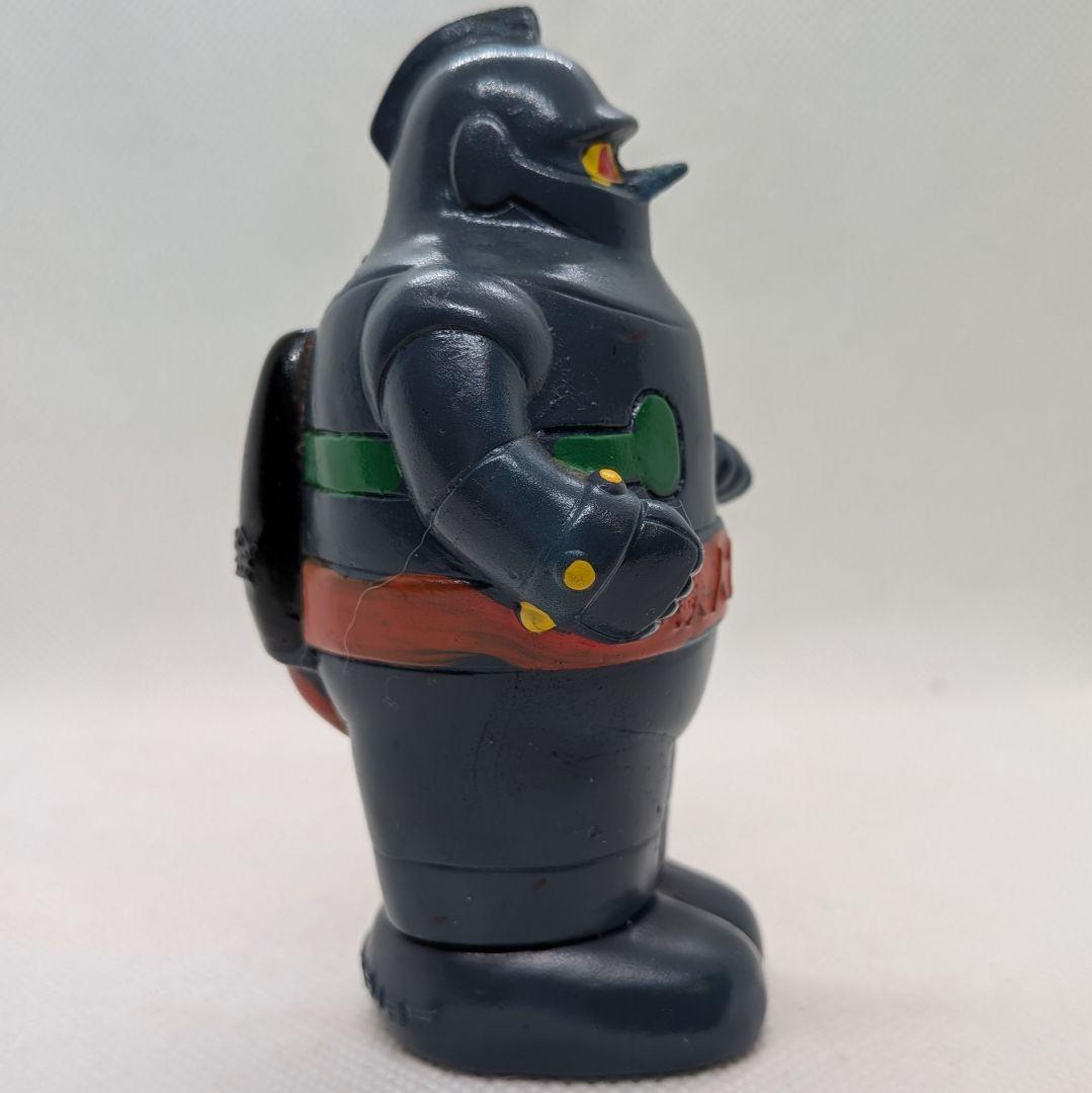 商工中金 鉄人28号 貯金箱 昭和レトロ ノベルティ ソフビ