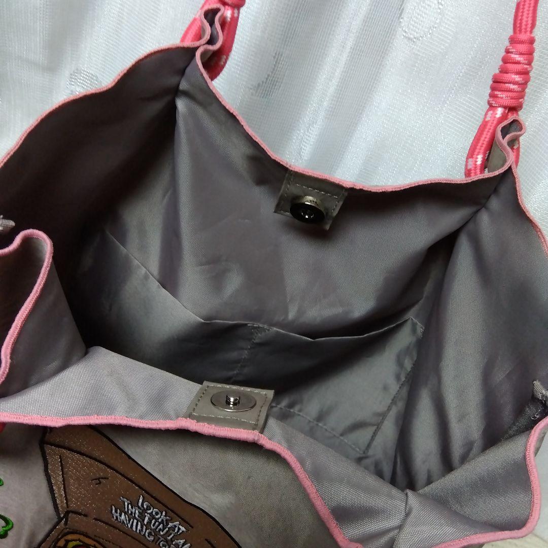 HELLO KITTY ·͜·ᰔᩚハートボンボン付きトートバッグ