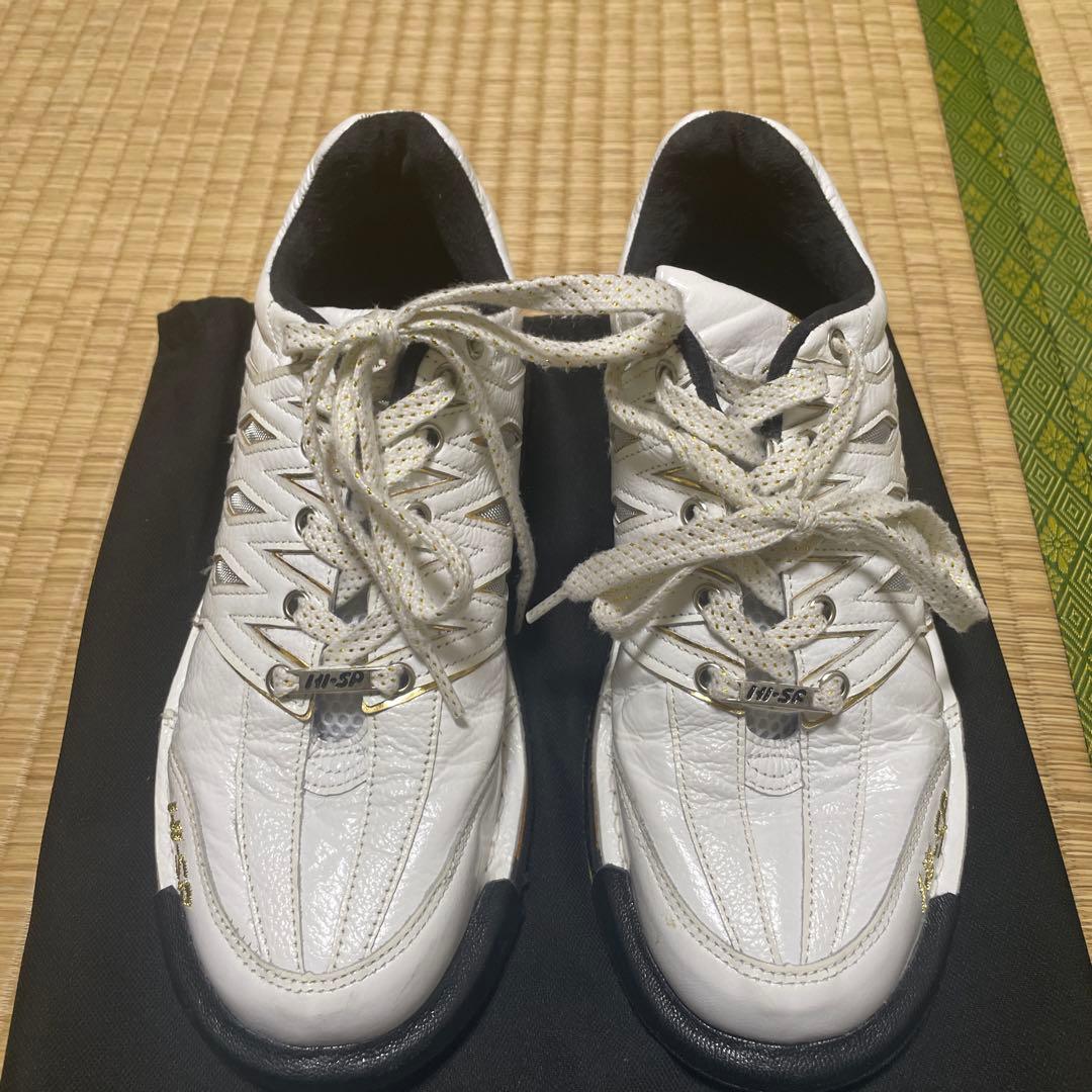 Hi-SP ボウリングシューズ ホワイト コアドロ EVO 25.5cm