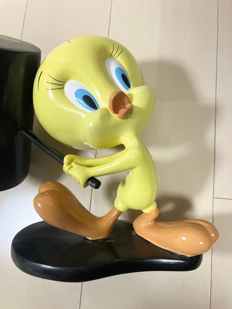 希少　ルーニーテューンズ　トゥイーティー　フィギュア　フィギュア　ハンマー