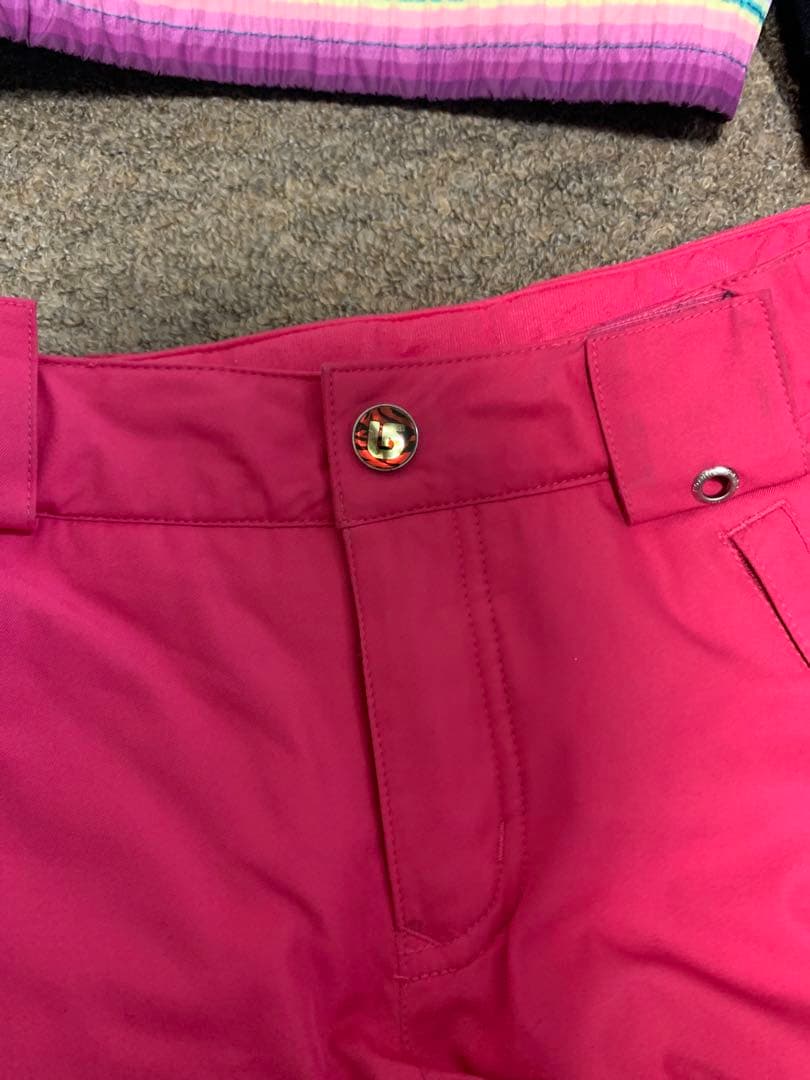 子ども用スキーウェアセット（オリーブ、マルチカラー、ピンク）