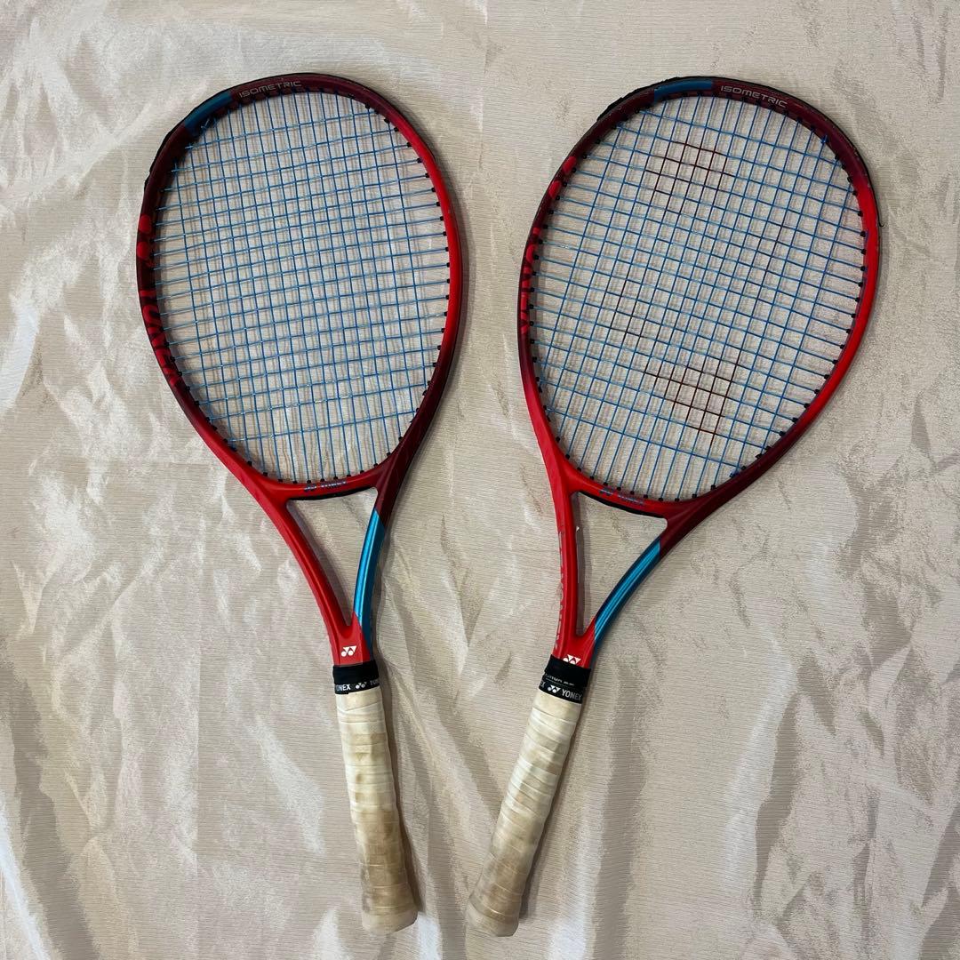 【2本セット】 YONEX VCORE 98 2021 G2 硬式テニスラケット
