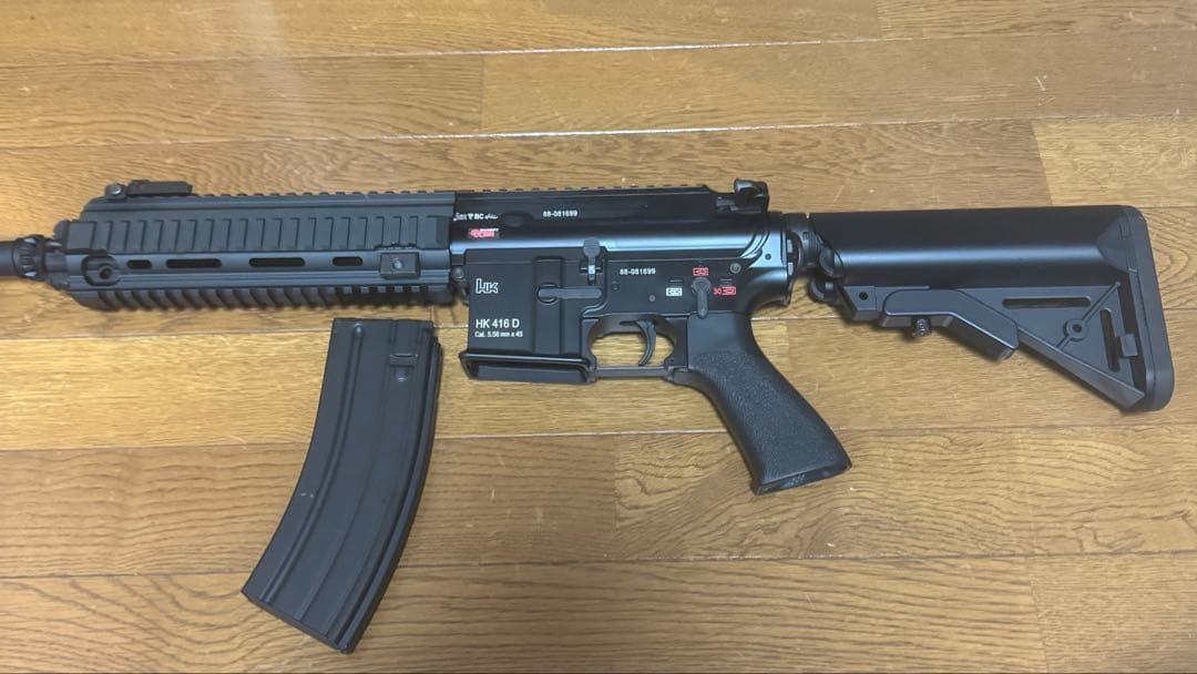 次世代電動ガン HK416D バッテリー・マガジン付