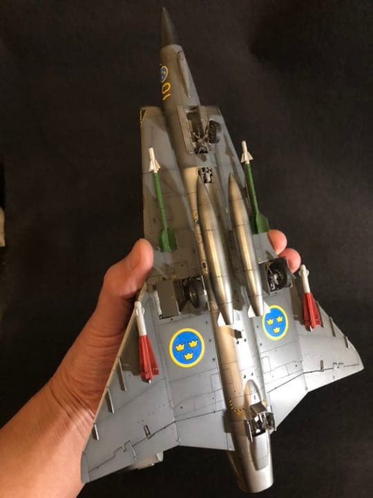 ハセガワ　1/48 ドラケン　完成品