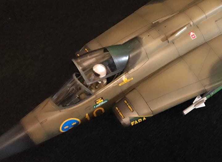 ハセガワ　1/48 ドラケン　完成品