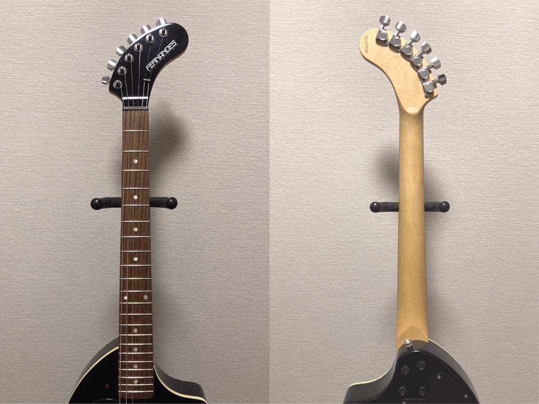 ほぼ新品 FERNANDES ZO-3 T 芸達者 黒 イヤホンジャック付き