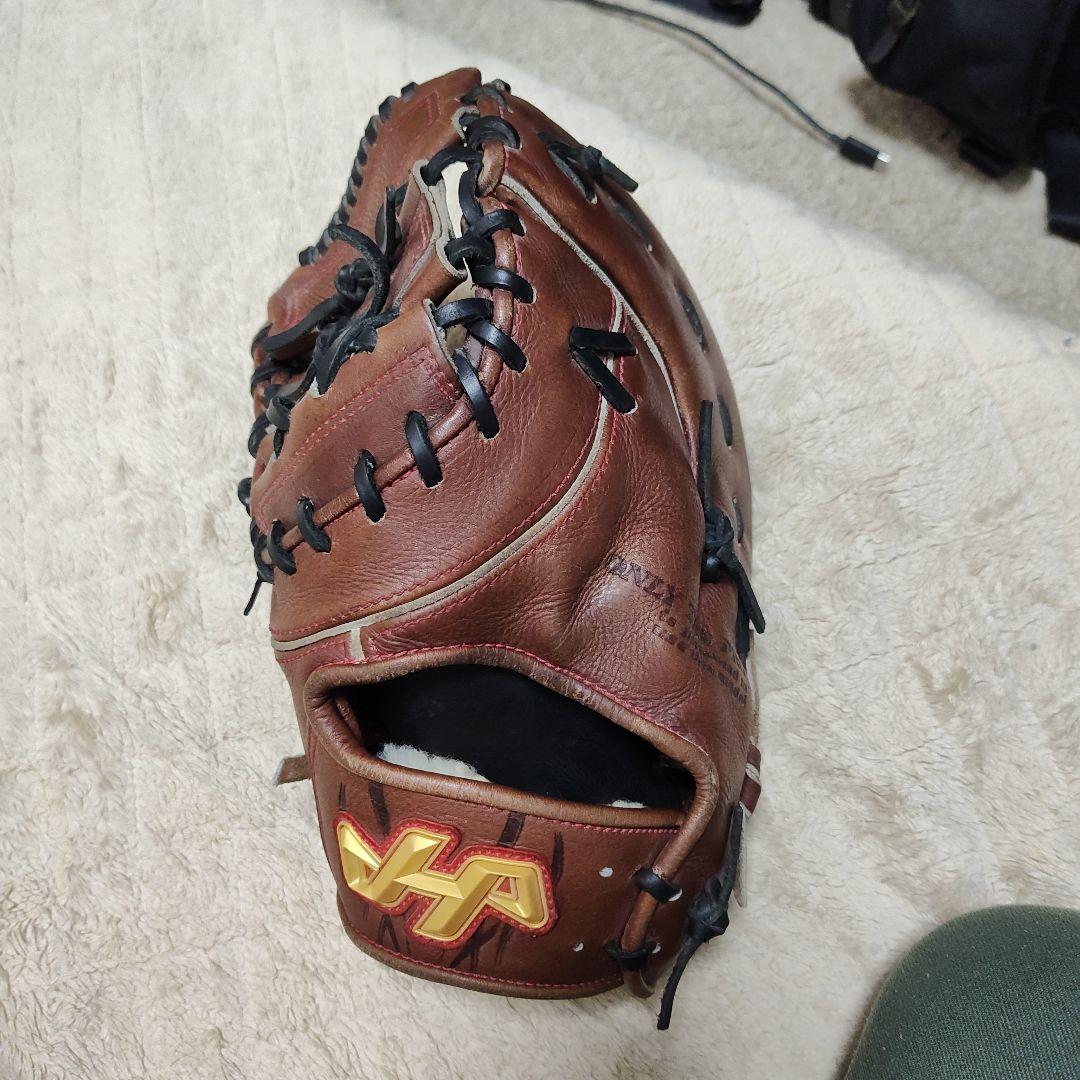 【硬式用】ハタケヤマ　ファーストミット　左投げ用