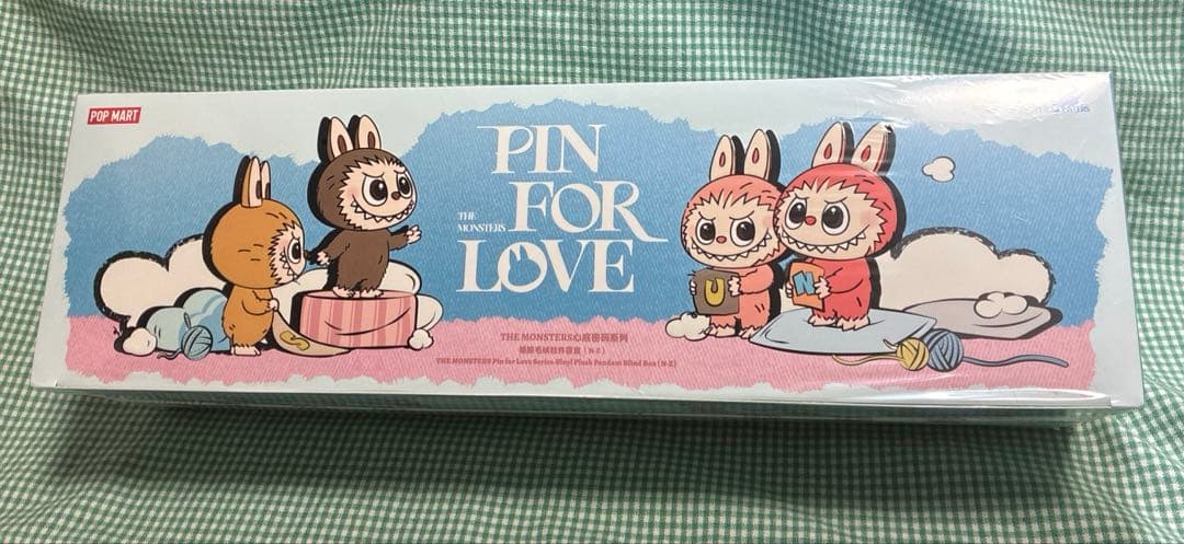 【正規品】PIN FOR LOVEピンフォーラブ　イニシャル アソート　ラブブ