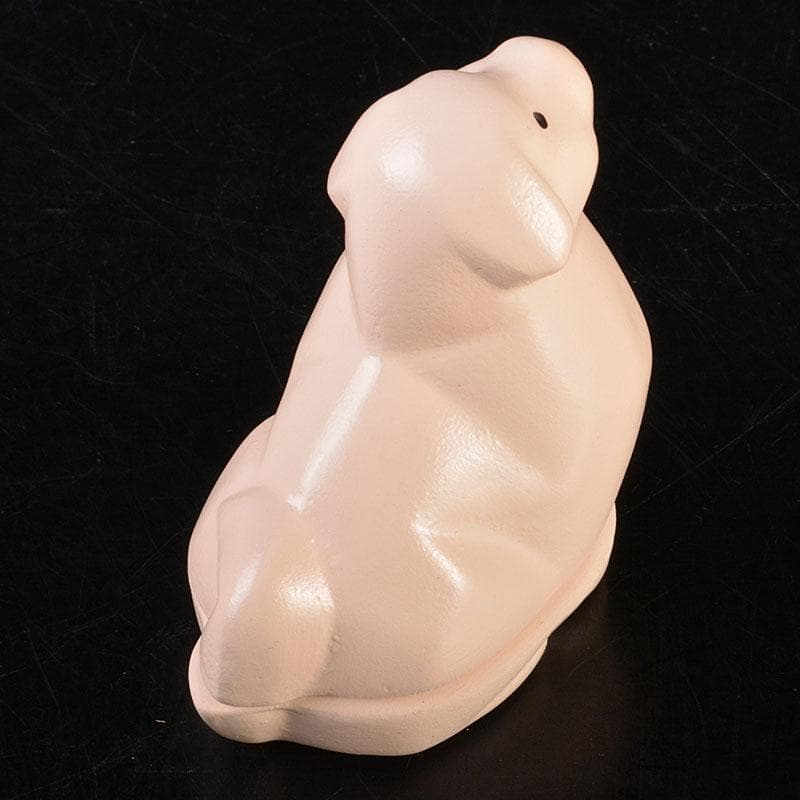 京焼　清水焼　錦染造　干支　戌　香合　藪内流　椅々斎花押　書付箱　V　6861