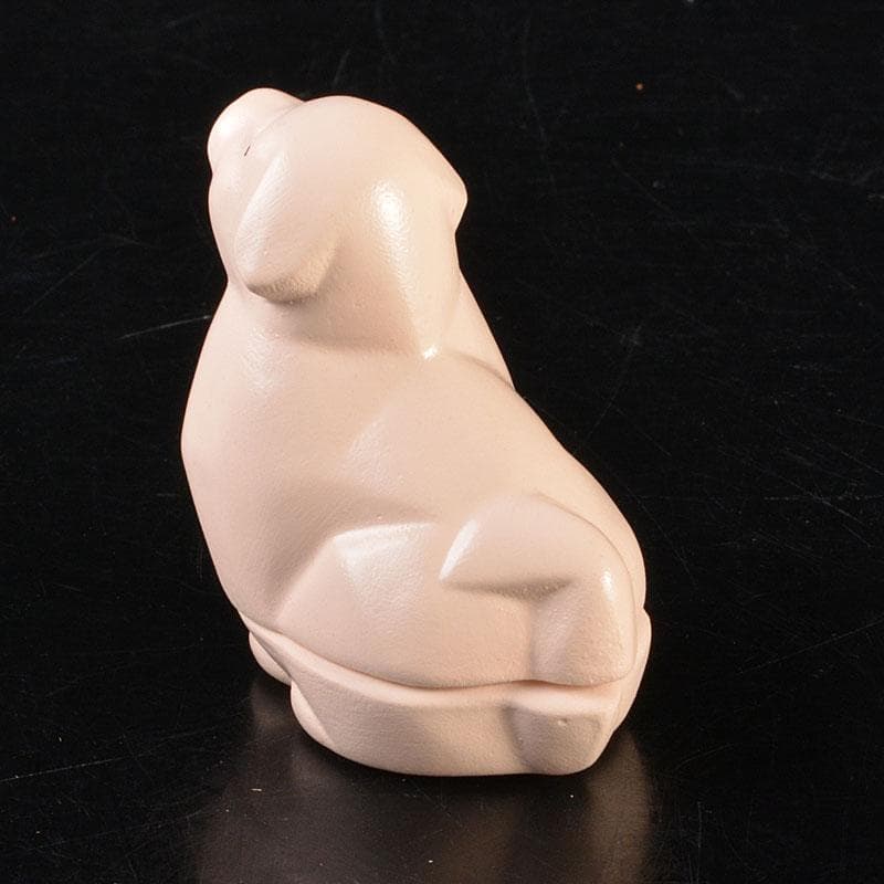 京焼　清水焼　錦染造　干支　戌　香合　藪内流　椅々斎花押　書付箱　V　6861