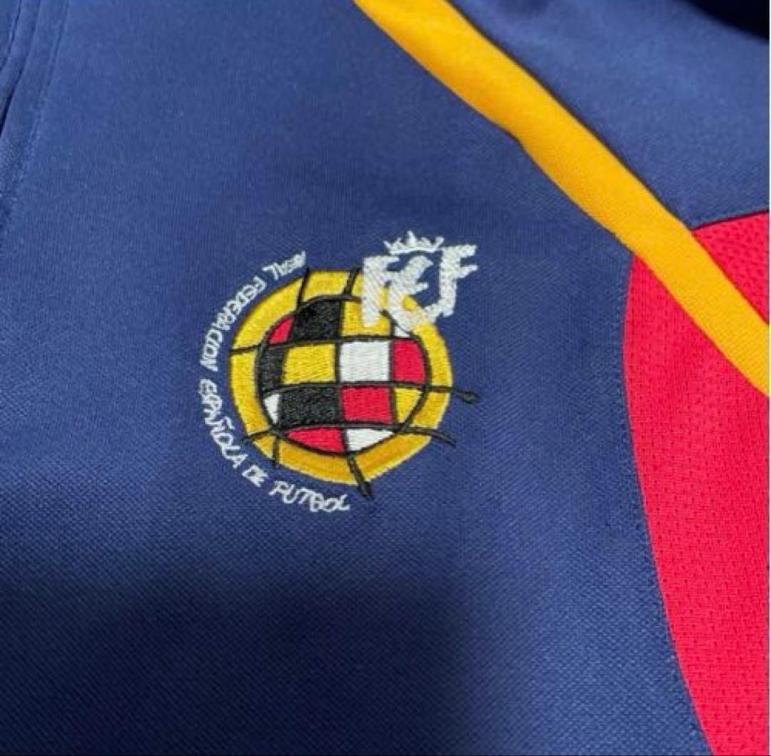 スペイン代表　ハーフジップ　トラックジャケット　ジャージ　90s サッカー　XL