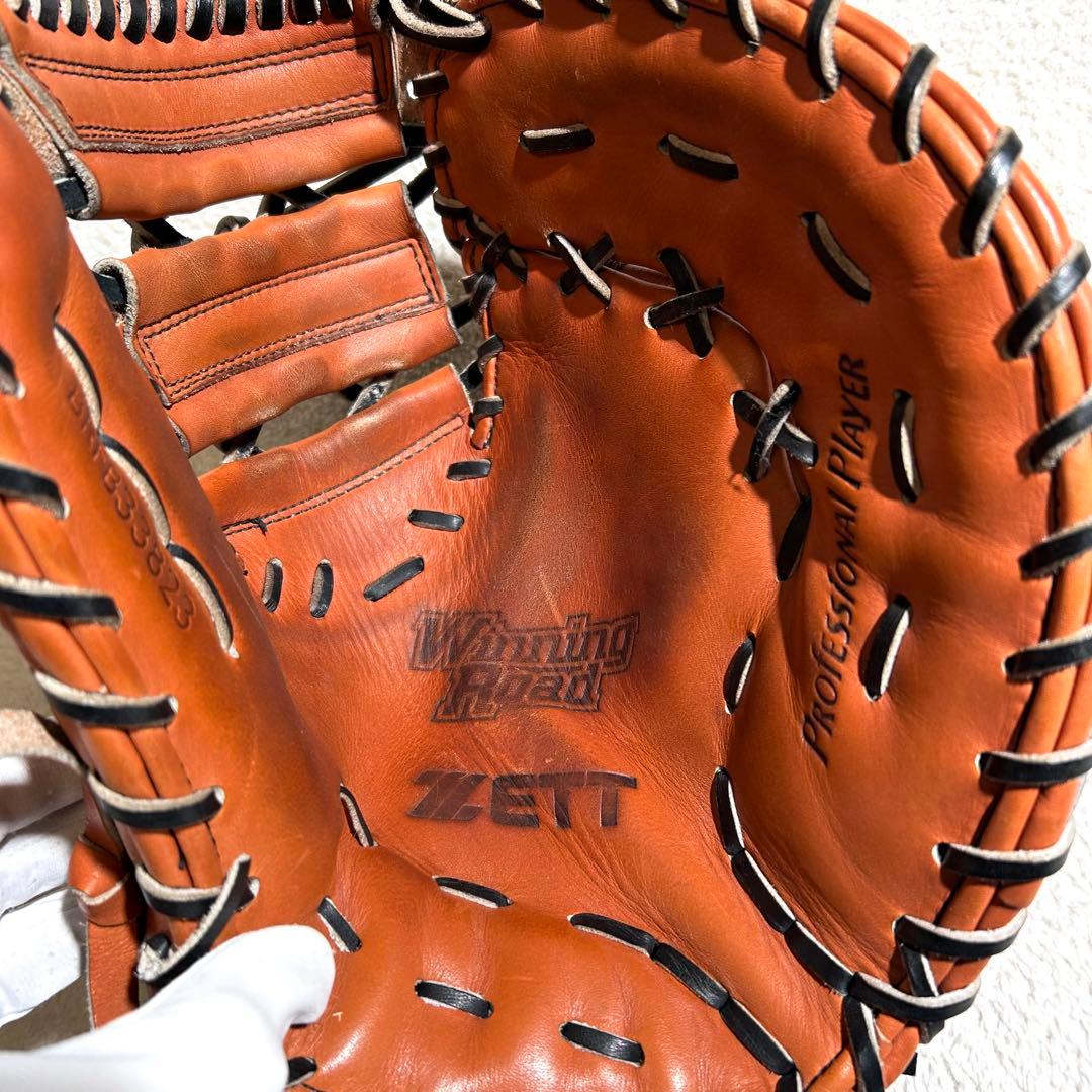 【ZETT】 ファーストミット 軟式右投げ用 Winning Road