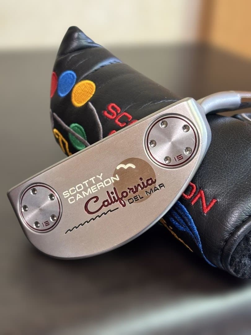★レア★美品★ スコッティキャメロン デルマー オリジナルヘッドカバー＆グリップ