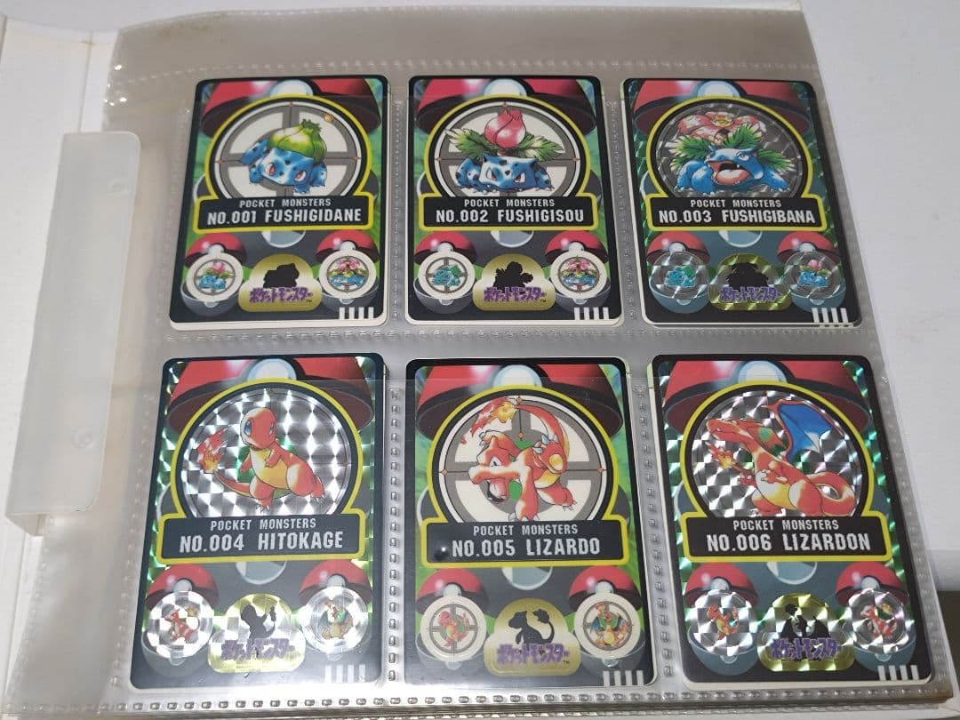 ポケモンカードダス　アニメコレクション　ファイル&レア&ノーマルカード