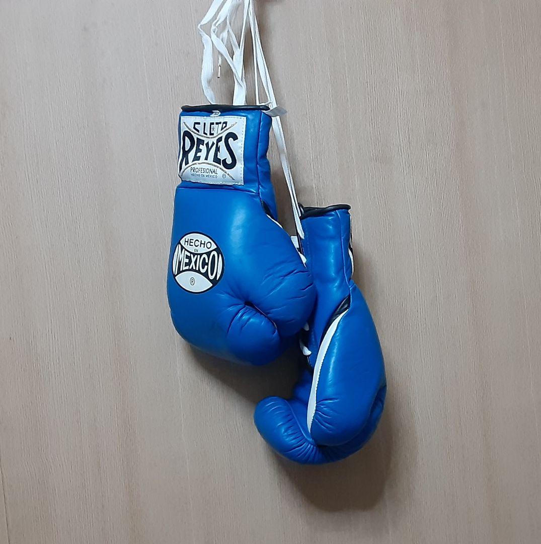 希少！　Cleto Reyes ボクシンググローブ　8オンス 青　　レイジェス