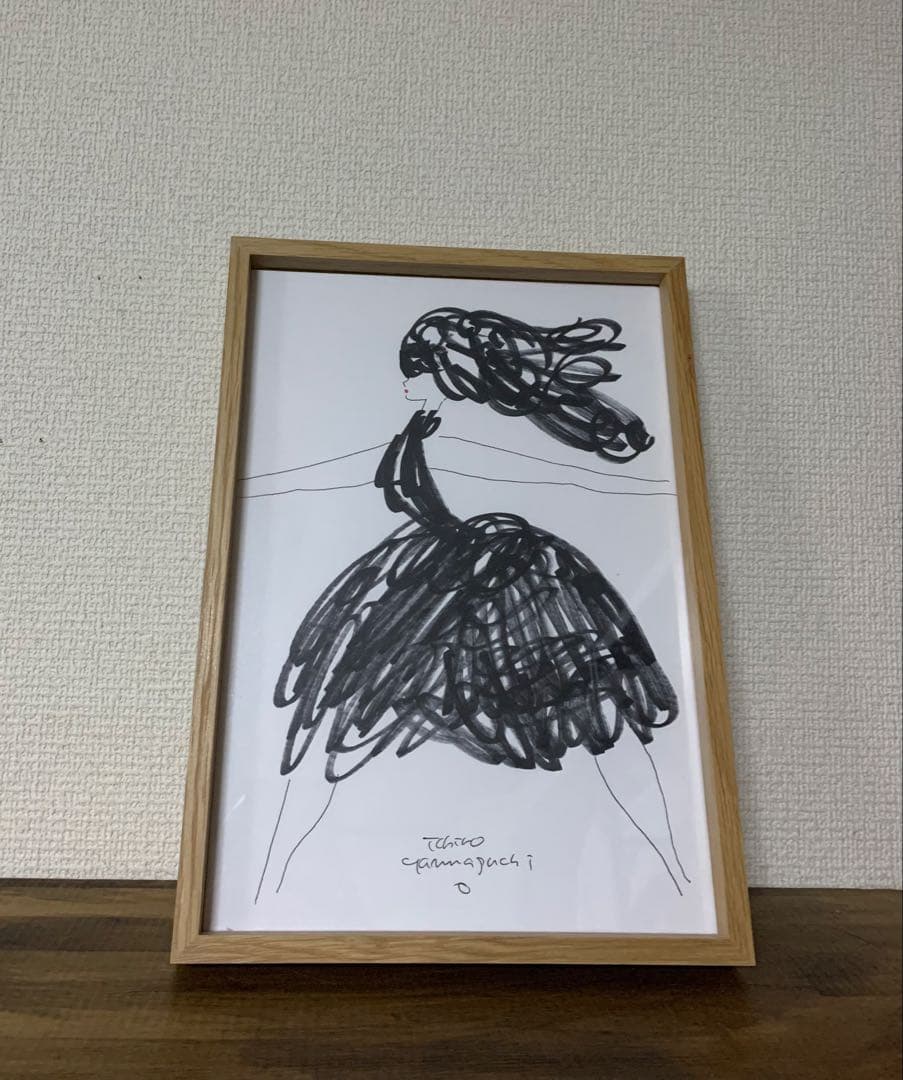 山口一郎　原画　踊り子